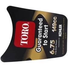 Toro 120-9464 Shroud Decal