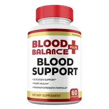 BloodBalance Plus Capsules, Max Strength Formula,  Blood Balance Plus (1 Pack)