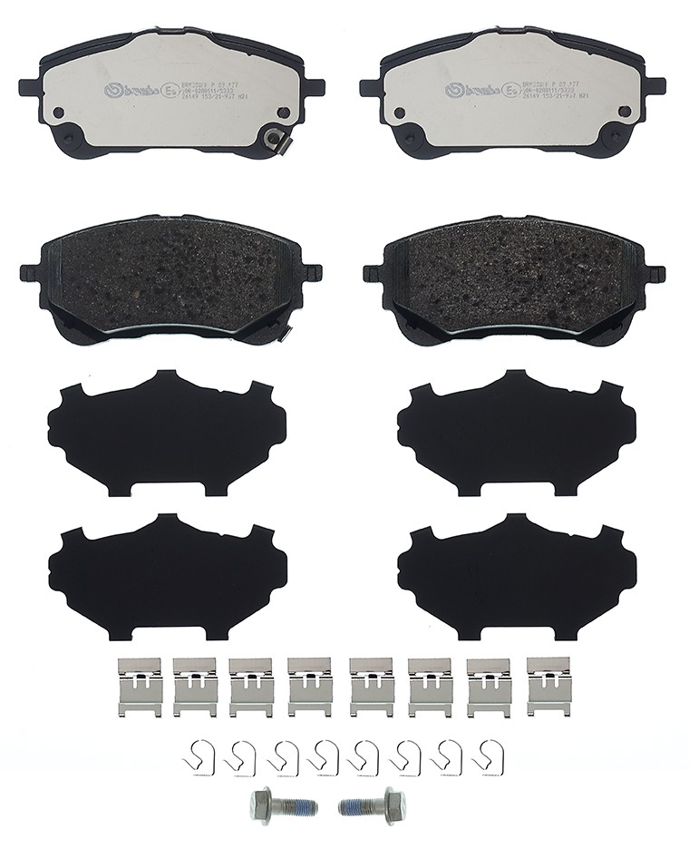 Brake Pads Set fits TOYOTA COROLLA E21 1.6 Front 2019 on Brembo 0446502470 New - Image 28