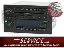 Remanufacture & BT Mod SERVICE for 2005-09 Chevy GMC Truck AMFM 6 Disc CD Radio