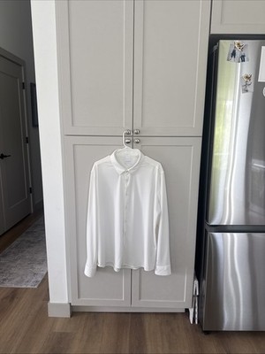 7 Diamonds Aldridge Button Up Shirt, Textured White, Men's XL