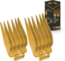 Wahl Hair Clipper Genuine Secure Fit Attachment Guard Set for Long Yellow 