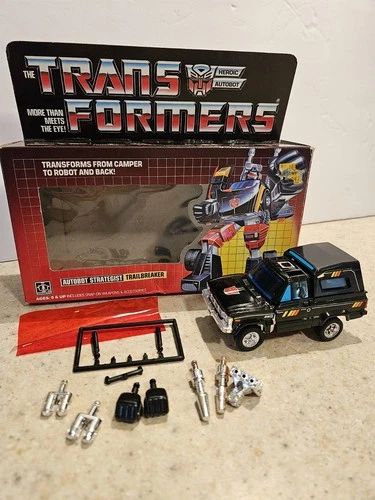 1984 Trailbreaker Complete With Box G1 Transformers Car Figure