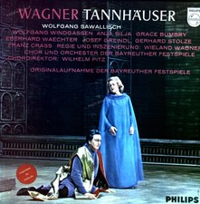 Wagner, Wolfgang Sawallisch - Tannhäuser - Netherlands 3LP 1964 + Booklet .