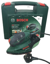 Bosch PSM 100A  100W 240V Corded Multi Detail Sander Green With Hard Case 