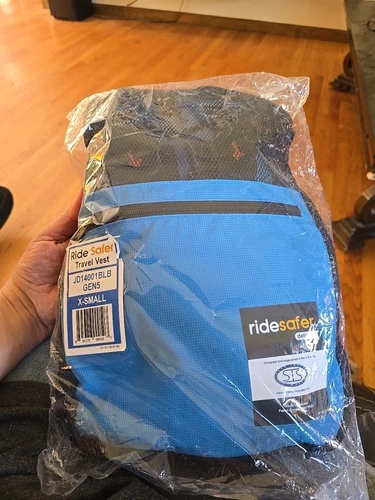 Ride Safer Delight Travel Vest Gen 5 -X-SMALL NEW