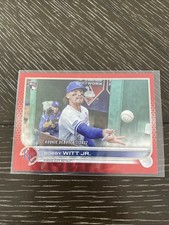 2022 Topps Update Bobby Witt Jr Red Foil 93/199 #US187 Kansas City Royals RC!