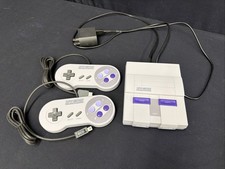Nintendo SNES Classic Edition Mini Console 2 Controllers CLV-201 Tested
