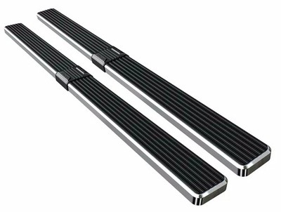 APS 6'' Brushed Stainless W2W Boards Fit 15-22 Colorado/Canyon Crew Cab 6'2'' Bed
