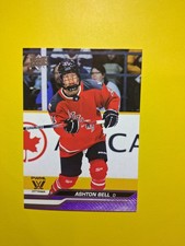 2024 Upper Deck PWHL 1st Edition PURPLE Ashton Bell #50 Ottawa Charge