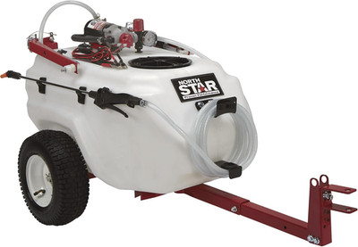 Northstar Tow-Behind Trailer Boom Broadcast and Spot Sprayer (21 Gallon)