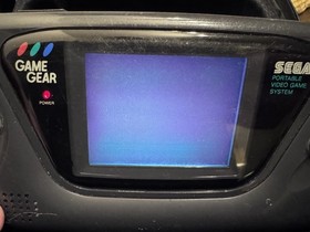 VINTAGE Sega Game Gear W/ Carrying Case & Games READ