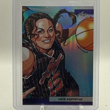 2025 Leaf Anime Nation Series 2 Kate Harpring Purple #/49 Tar Heels #ANZB-58