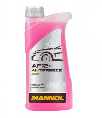 MANNOL Antifreeze AF12+ (-40) Longlife 1L Frostschutz für SEAT SKODA