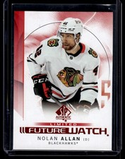 2024-25 Upper Deck SP Authentic Future Watch Limited Red Nolan Allan.. Rookie