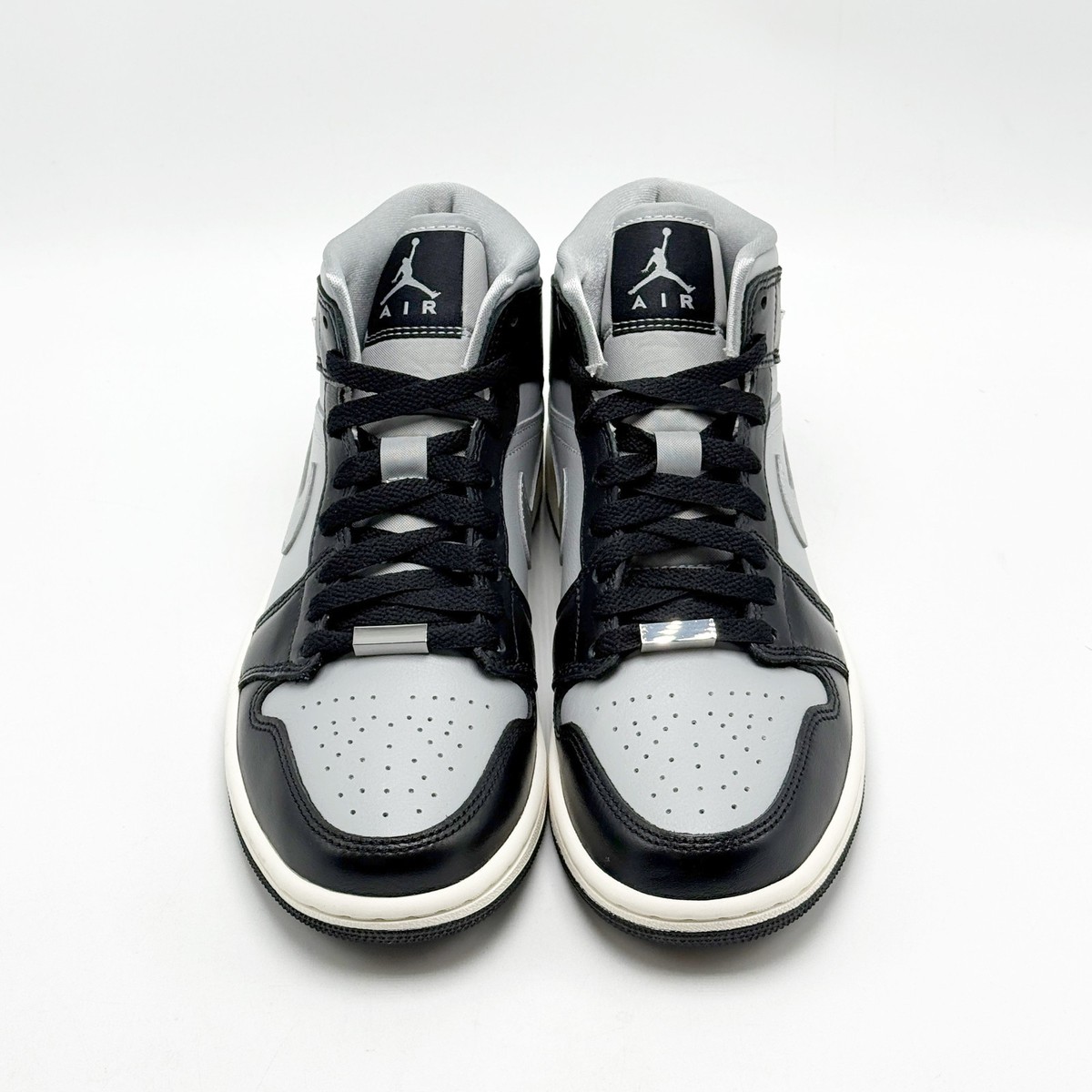 Size 12 - Air Jordan 1 SE Mid Black Chrome W for sale online | eBay