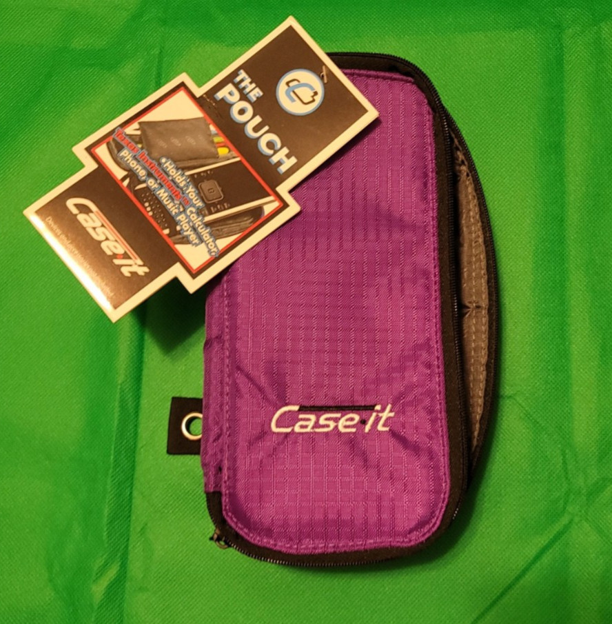 Case It Calculator Pouch Purple New with Tag