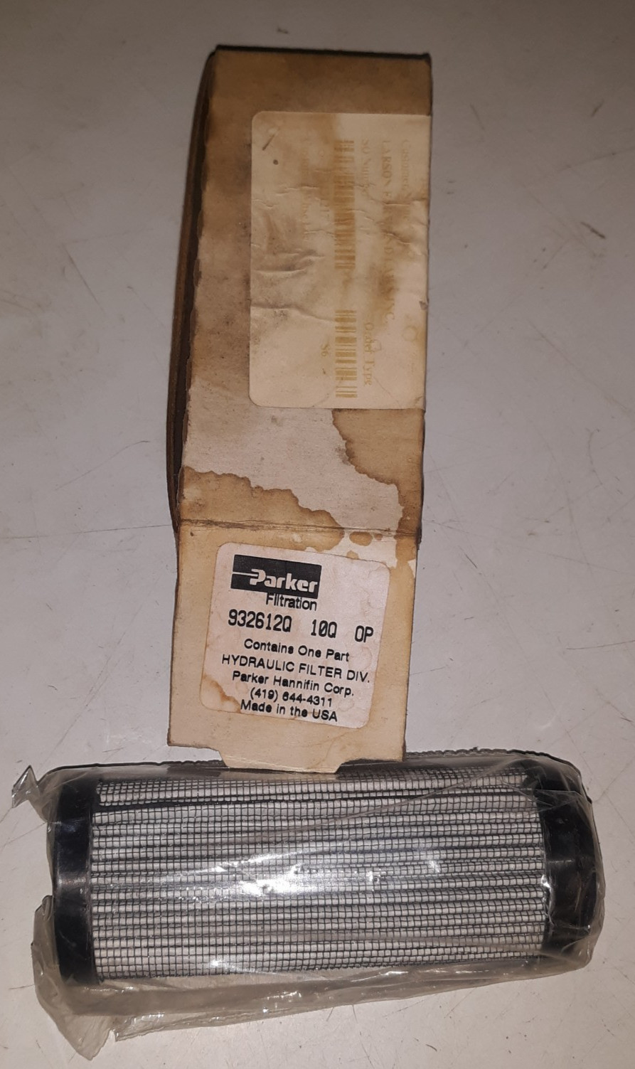 Parker 932612Q 10Q OP Filtration New Old Stock from Shop
