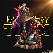 Exar Kun 3D Printing Unassembled Unpainted Resin Model Kits Garage Kits