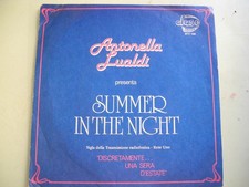 ITALO DISCO ANTONELLA LUALDI SUMMER IN THE NIGHT 45 GIRI 7"