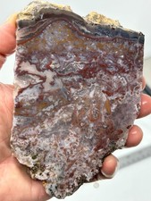 Mexican Red Moss Agate Slab Lapidary Cabbing Combo Ship Avail