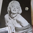 Maryilyn Monroe 1 " Round Pin and books  — photo 3