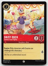 Daisy Duck - Spotless Food-Fighter 111/204 Common Shimmering Skies Lorcana NM