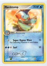 Marshtomp Pokemon EX Emerald #36 2005 on eBay