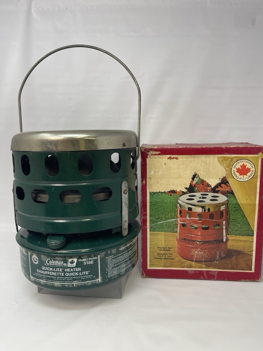 Vintage Coleman 518C Quick Lite 3000 Catalytic Heater | eBay