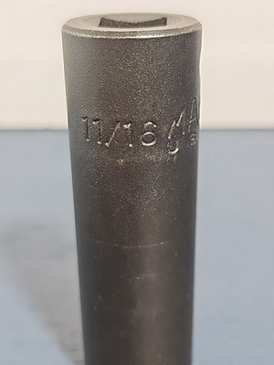 Mac Tools VDP226R 11/16'' Deep Impact Socket 1/2'' Drive 6-Point USA New Open Box