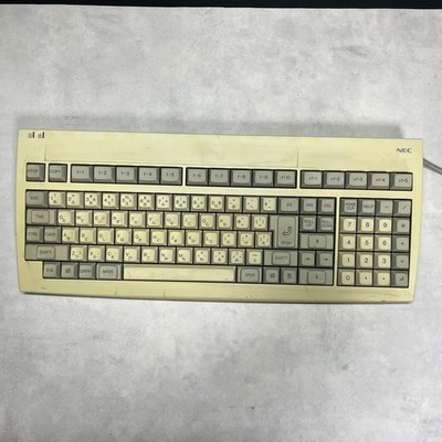 Vintage NEC PC 98 keyboard for NEC PC 98 9801 9821 genuine