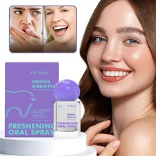 Mint Breath Freshener Spray 20ml - Long Lasting Fresh Breath, Portable Oral Care