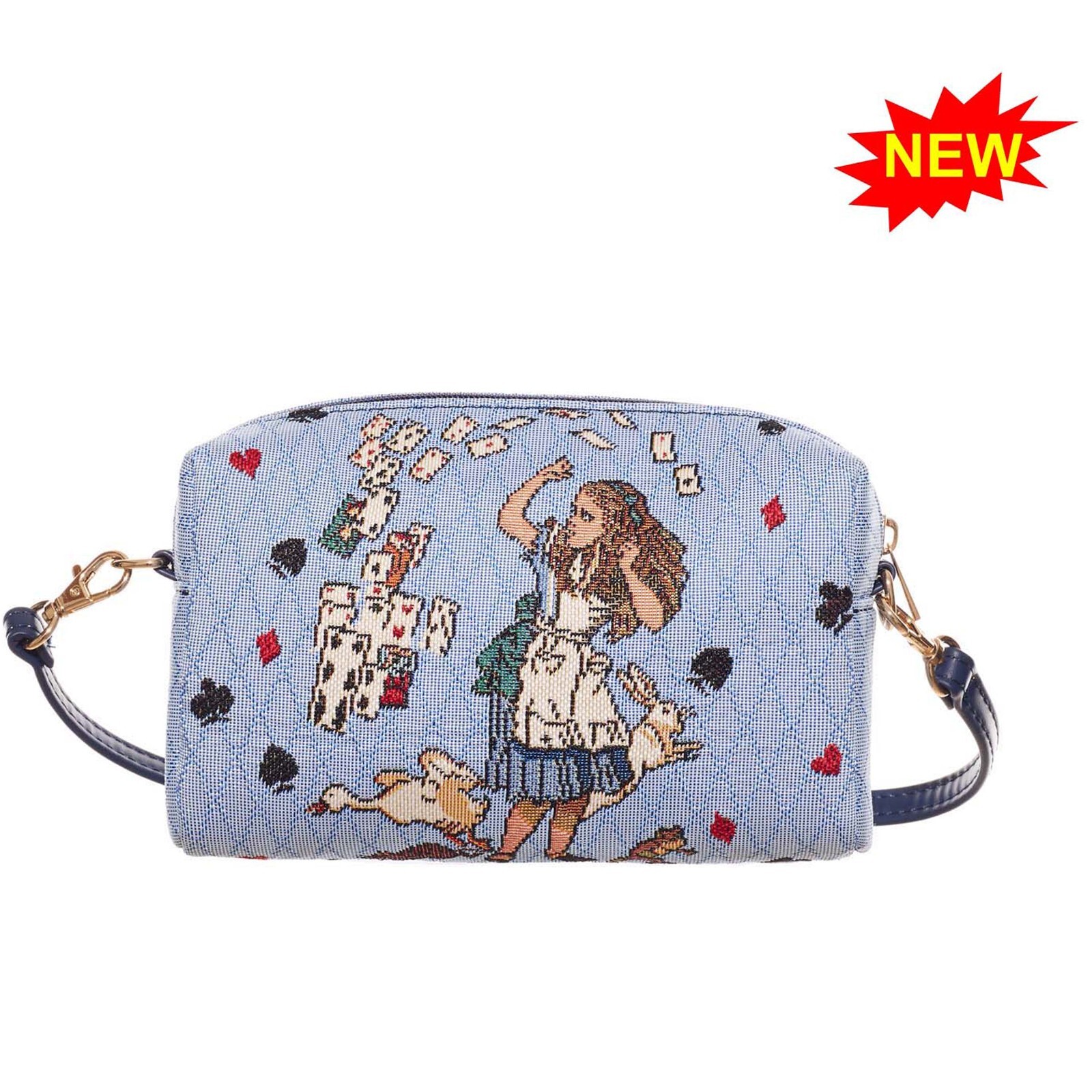 Signare Tapestry Alice In Wonderland Nothing But Cards Hip Bag Shoulder Bag Gift