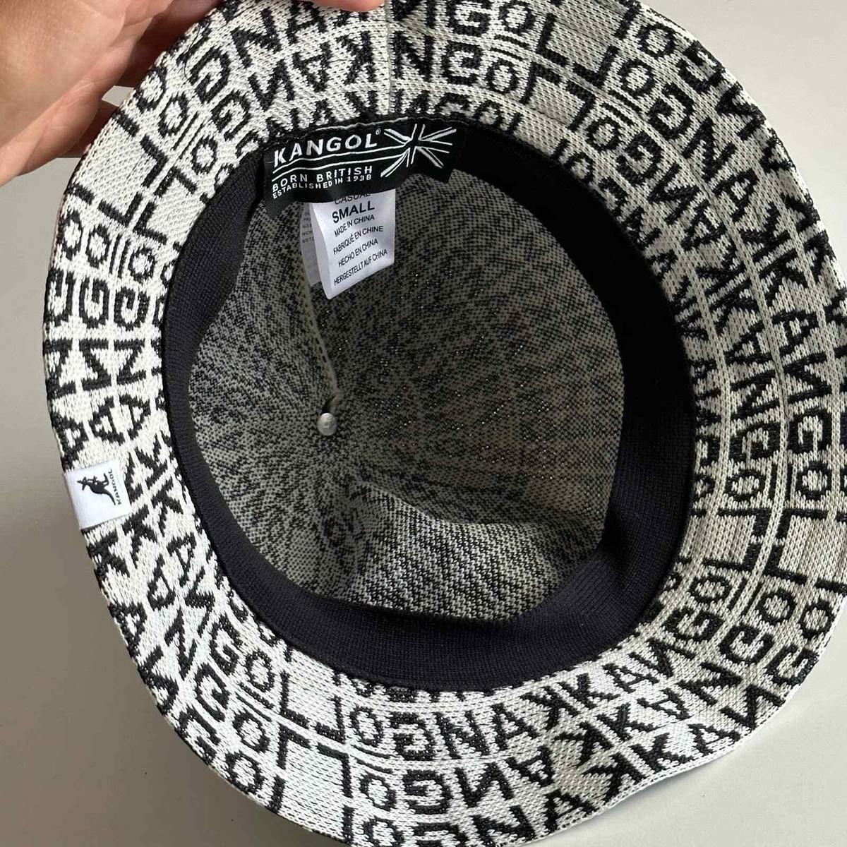 Kangol bucket hat  jacq casual logo all over size small 61I30CKQw+L._AC_UY1000_.jpg main image 3