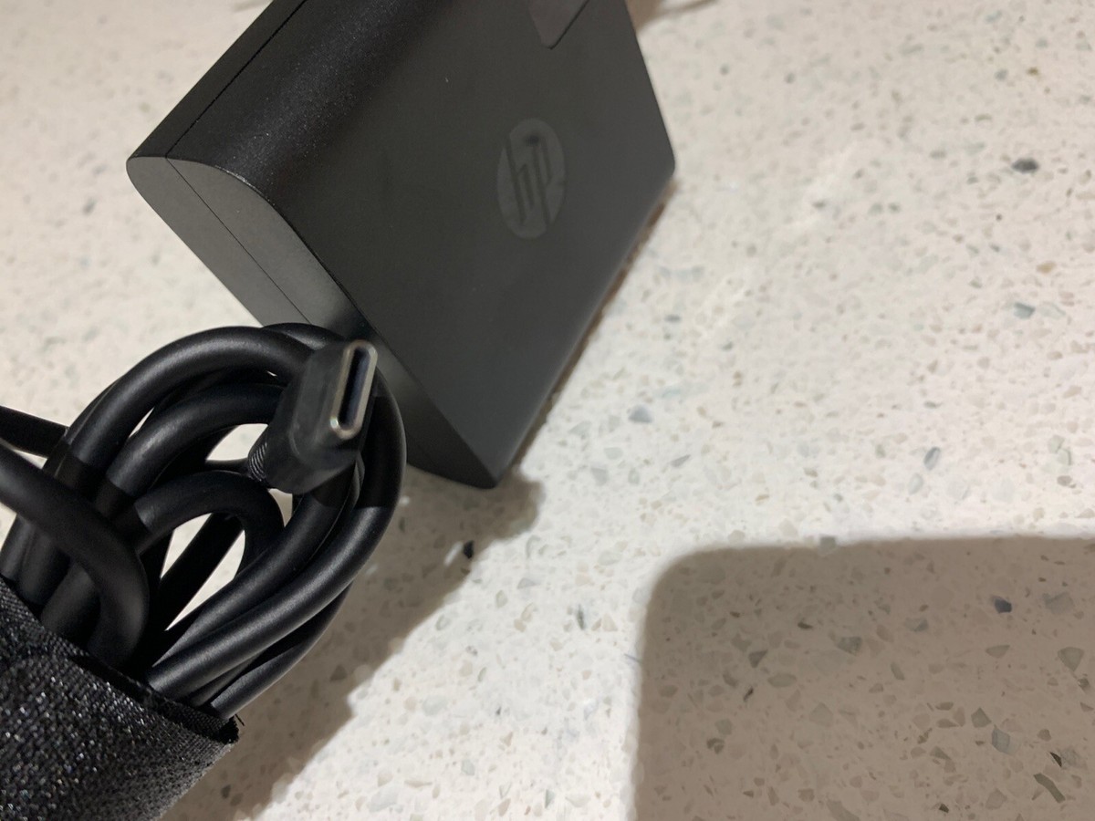 Genuine HP 65W USB-C AC Power Adapter G2 Charger 1HE08AA + AU