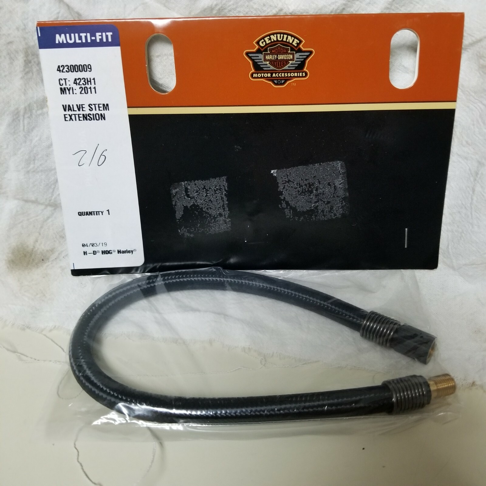 Genuine HarleyDavidson 42300009 Valve Stem Extension Easy Access