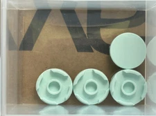 LEGO Parts - Light Aqua Tile, Round 2 x 2 - No 14769 - QTY 5