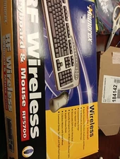   VINTAGE MEMOREX RF5700 RF WIRELESS MULTIMEDIA KEYBOARD MOUSE COMBO B8