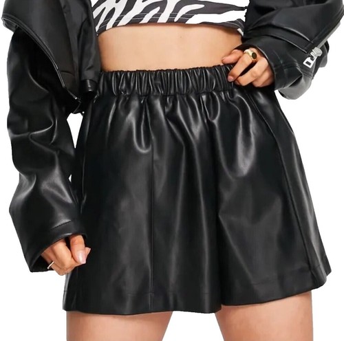 Topshop Women's Faux Leather Oversized Shirt/Mini Dress, Size 6, New With Tags | eBay Topshop Women's Faux Leather Oversized Shirt/Mini Dress, Size 6, New With Tags | eBay