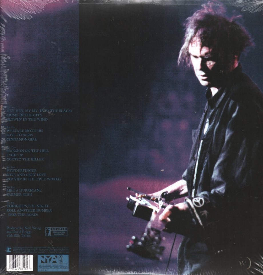 Neil Young and Crazy Horse Weld triple LP vinyl Europe Reprise 2024