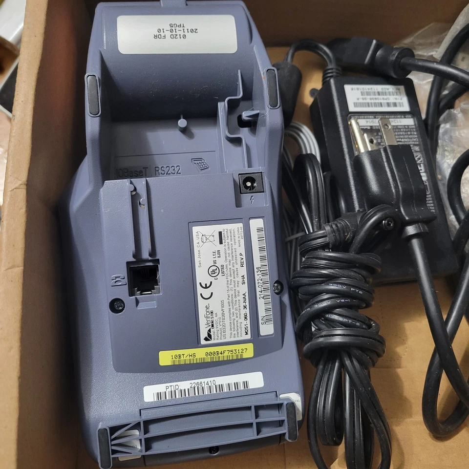 VeriFone VX510 Model: OMNI5100 Credit Card Terminal Reader - Image 2 of 4