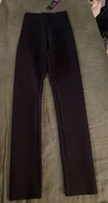 commando Women's Neoprene NEO201 Leggings XS Black NWT