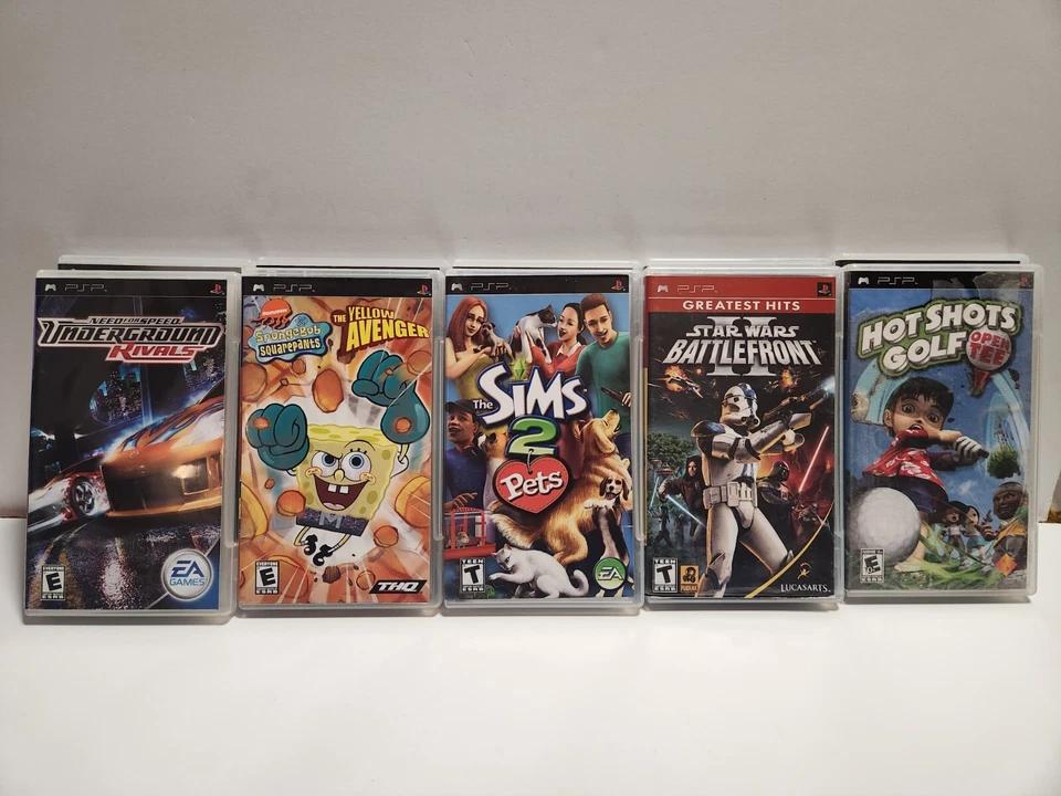 14 PSP Original Case & Manual Only Lot - Image 3 of 4