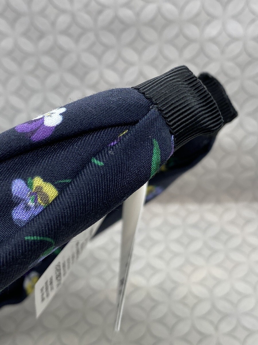 Kate Spade Pansy Toss Twisted Floral Headband Floral Hair  display picture 3