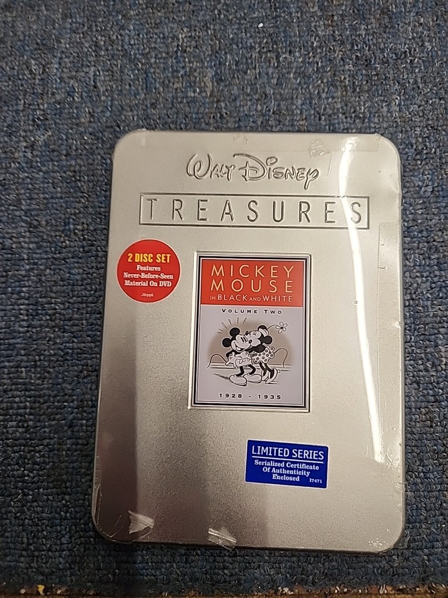 Walt Disney Treasures: Mickey Mouse in B&w Vol. Two NEW/SEALED