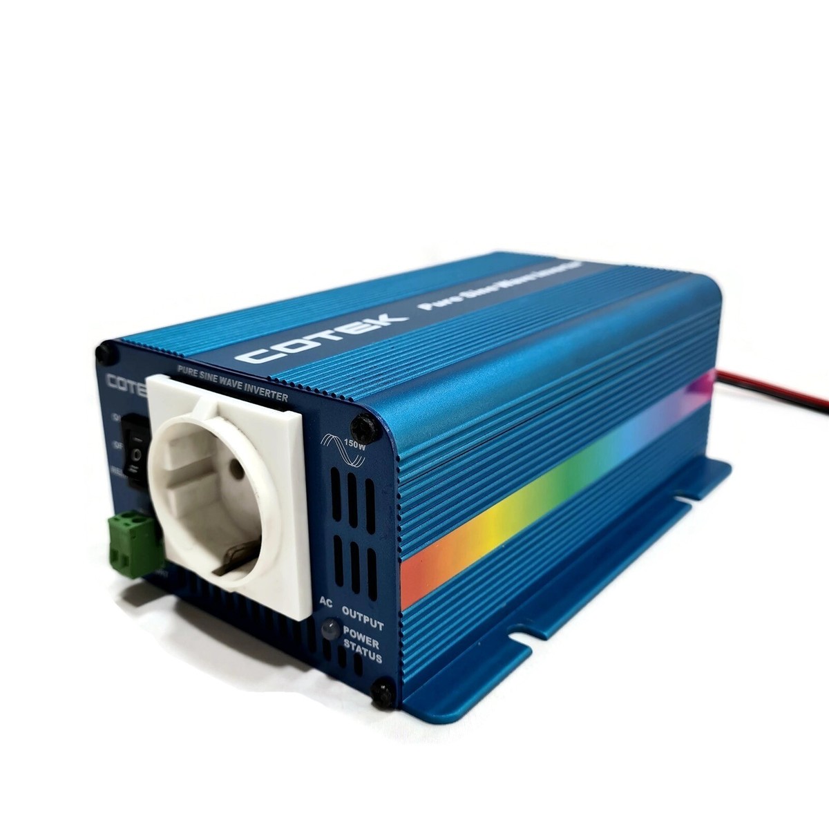 Cotek Pure Sine Wave Inverter 150 Watts 230 Volts AC. Input 21~30