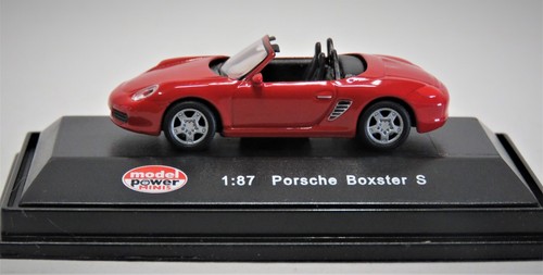 MODEL POWER car PORSCHE BOXTER S HO scale 1:87 New 19185 - Picture 4 of 6