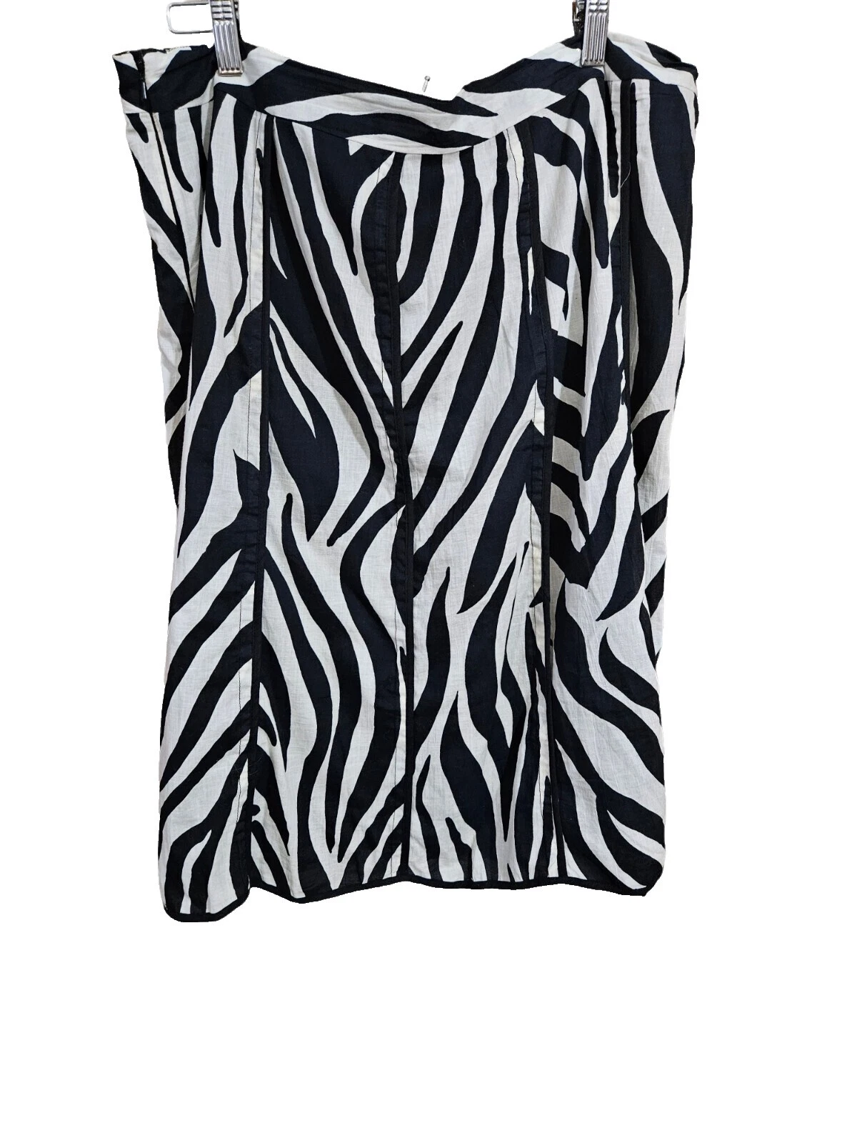 Женские юбки с анималистическим принтом зебра