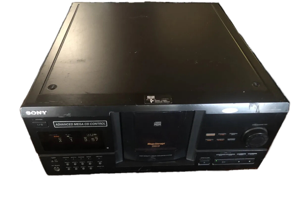 SONY Mega Storage 200CD CDプレーヤCDP-CX200F（Sony CDP-CX200 CD 