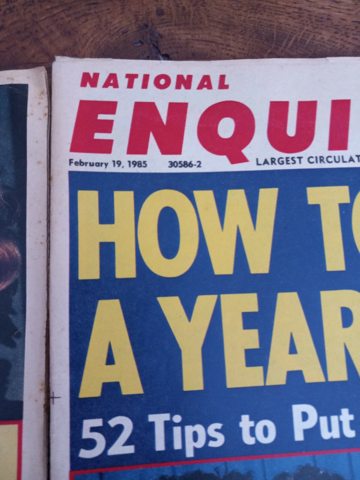 Set Of 3 National Enquirer Magazines 19851986 eBay